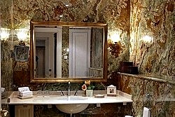 Presidential Suite Bath at Radisson Royal Hotel in Moscow, Russia
